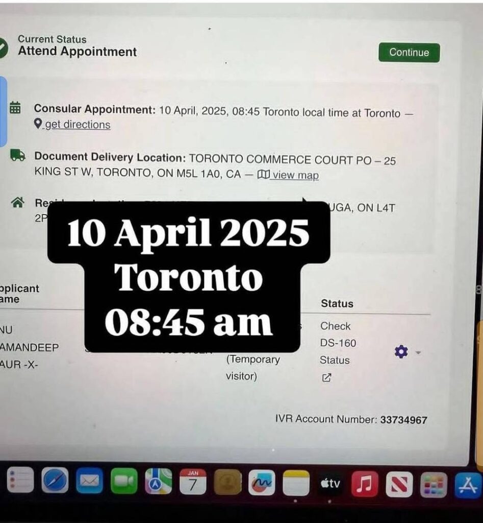 b1/b2 Early Visa Slot Booking
